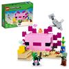 Image 1 : NEW REPACKED LEGO MINECRAFT THE AXOLOTL HOUSE