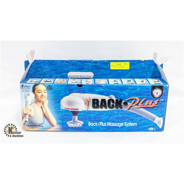 BAILIFF SEIZURE- BACK PLUS MASSAGE SYSTEM (IN BOX)
