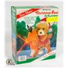 Image 1 : MUSICAL CHRISTMAS BEAR ON REINDEER