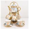Image 1 : NEW CHANJOON GOLD PLATED RED ROSE TEA SET
