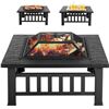 Image 1 : NEW 32" WOOD BURNING JS-S931 FIRE PIT