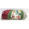 Image 1 : QUEEN SIZE FLORAL PATCHWORK QUILT-ESTATE