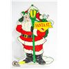 Image 1 : VINTAGE SANTA SIGN