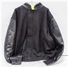 Image 1 : NEW B&W COLLECTION 50% BLACK LEATHER JACKET XL