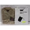 Image 1 : NEW MEN'S SHIRTS 1 WHITE 1 TAN SIZE M