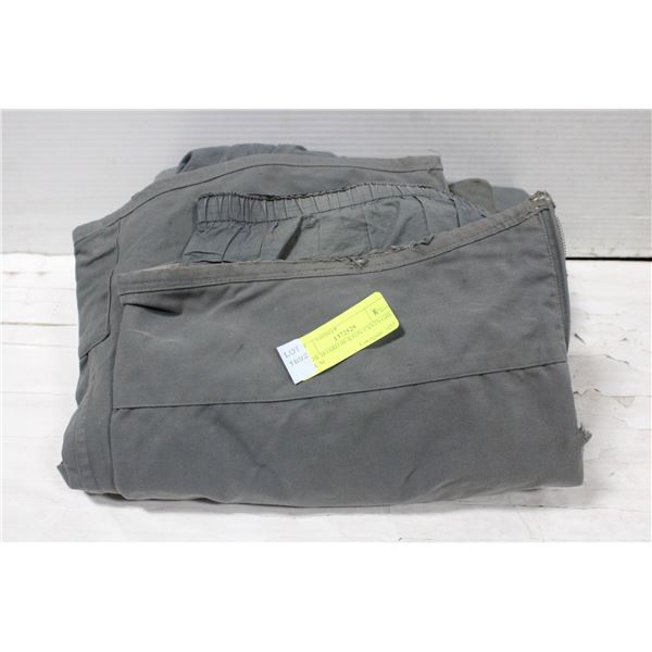 SNOW BOARD BURTON PANTS GREY SIZE M