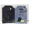 Image 1 : NEW MEN'S SHIRTS 1 DENIM 1 NAVY SIZE 2XL