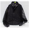 Image 1 : NEW B&W COLLECTION 50% BLACK LEATHER JACKET XL
