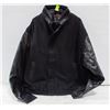 Image 1 : NEW B&W COLLECTION 50% BLACK LEATHER JACKET XL
