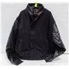 Image 1 : NEW B&W COLLECTION 50% BLACK LEATHER JACKET XL