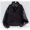 Image 1 : NEW B&W COLLECTION 50% BLACK LEATHER JACKET XL