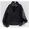 Image 1 : NEW B&W COLLECTION 50% BLACK LEATHER JACKET XL