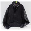 Image 1 : NEW B&W COLLECTION 50% BLACK LEATHER JACKET XL