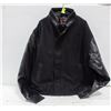 Image 1 : NEW B&W COLLECTION 50% BLACK LEATHER JACKET L 100%