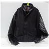Image 1 : NEW B&W COLLECTION 50% BLACK LEATHER JACKET S