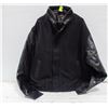 Image 1 : NEW B&W COLLECTION 50% BLACK LEATHER JACKET M