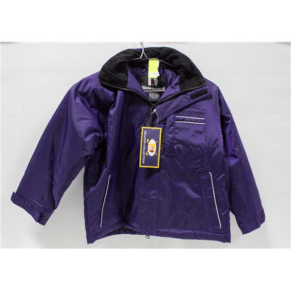 NEW DRAGON COLLECTION PURPLE WINTER JACKET M