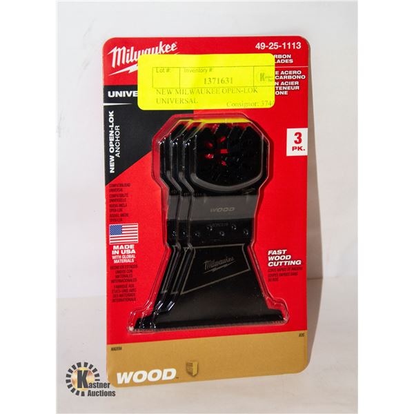 NEW MILWAUKEE OPEN-LOK UNIVERSAL