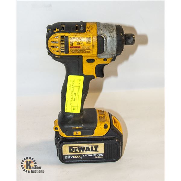 DEWALT IMPACT DRILL (WITH BATTERY)