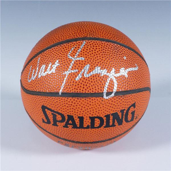 HOF Walt Frazier Signed NBA Mini Basketball
