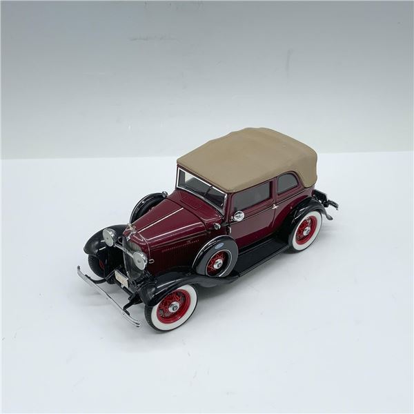 Franklin Mint 1932 Ford Convertible Sedan Toy Car