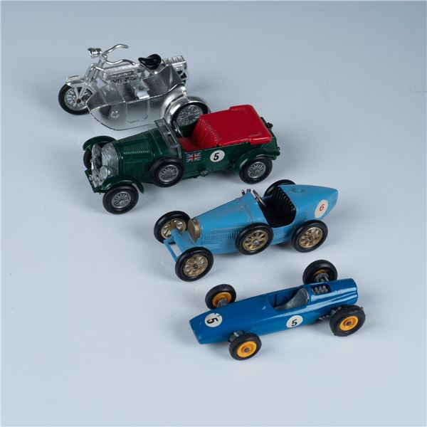 4pc Vintage Matchbox Yesteryear Classic Roadster Toy Cars