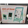 Image 1 : Mini Art Easel with Dry Erase