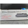 Image 2 : Straight Comb Temperature Control Hair Straightener