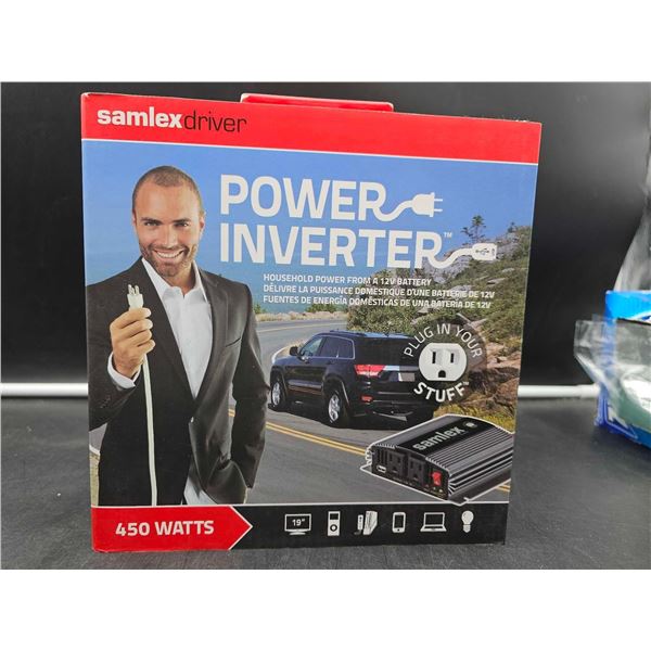 SamlexDriver Power Inverter 450w-Household Power from a 12v Battery