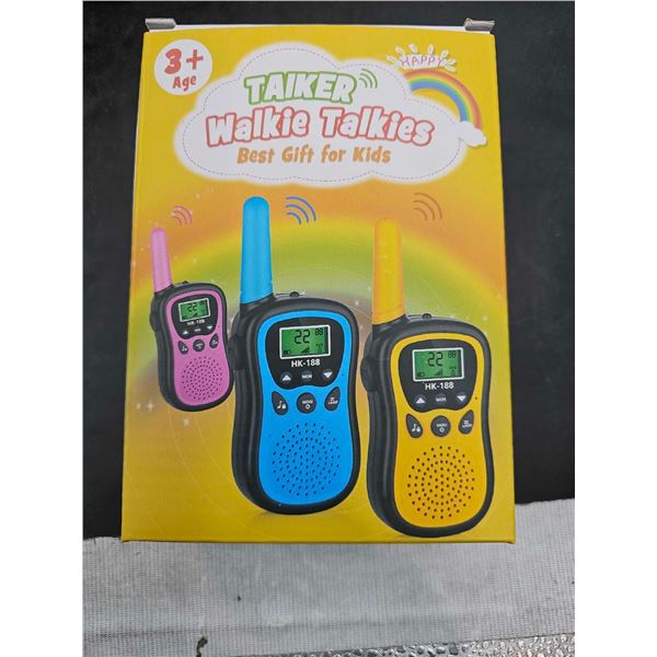 Walkie Talkies 3pk Kids Toys, Battery Operated
