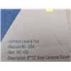Image 2 : Johnson Steel Carpenter Square (2ct)