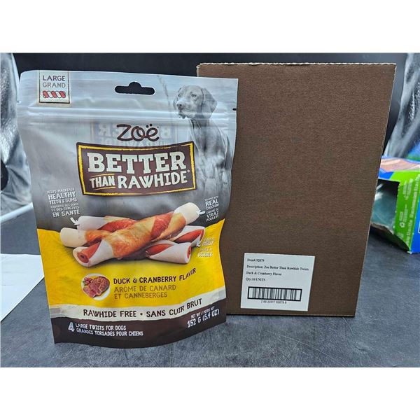 Zoe Better than Rawhide- Duck & Cranberry Flavour (10 x 152g)