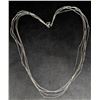 Image 2 : Silver 4.5G 16" Necklace, Suggested Retail Value $50