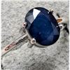 Image 1 : Silver Sapphire 1Ct Ring, Suggested Retail Value $160