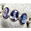 Image 2 : Silver Tanzanite 1.2Ct Ring, Suggested Retail Value $160