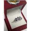 Image 4 : Silver Tanzanite 1.2Ct Ring, Suggested Retail Value $160