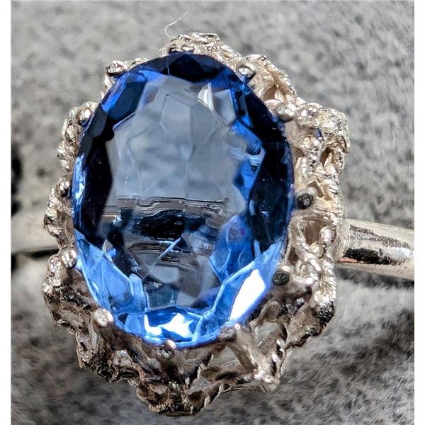 Silver Color Cz Ring, Suggested Retail Value $40