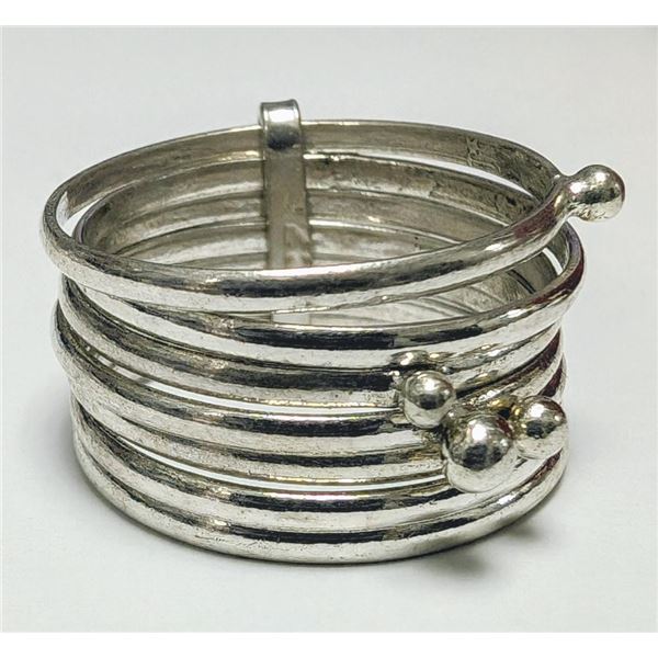 Silver Multi Band Ring, Suggested Retail Value $50