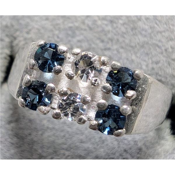 Silver Cubic Zirconia Ring, Suggested Retail Value $50