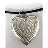 Image 1 : Silver Locket Heart 4.6G Necklace, Suggested Retail Value $60