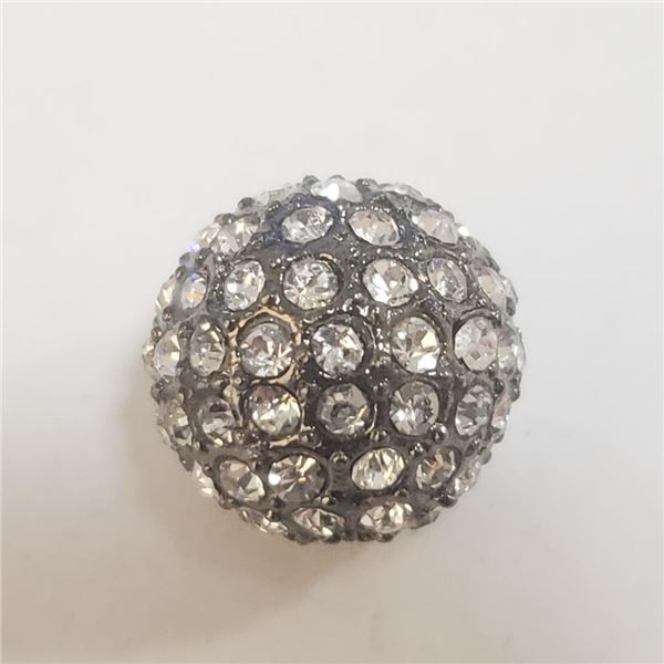 Silver Cubic Zirconia Pendant (~Size 0) (~length 0 inches) (~weight 12.29g), Suggested Retail Value 