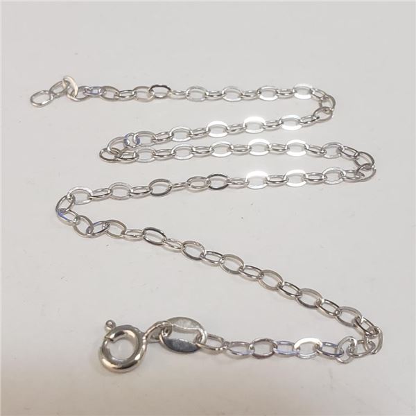 Silver Bracelet (~Size 0) (~length 9 inches), Suggested Retail Value $80