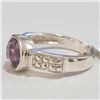 Image 3 : Silver Amethyst Ring (~Size 7)(Ring is resizable for $40) (~length 0 inches) (~weight 4.21g), Sugges