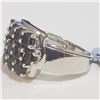 Image 3 : Silver Sapphire(2.75ct) Ring (~Size 7)(Ring is resizable for $40) (~length 0 inches) (~weight 5.83g)