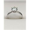 Image 1 : 1.00 CT GRA CERTIFIED ROUND BRILLIANT CUT MOISSANITE STONE VVS D COLOR SET IN 925 SILVER RETAIL VALU