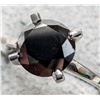 Image 4 : 14K White Gold 2.29G Black Diamond 1.7Ct Ring (~Size 6) Made in Canada, Appraised Retail $2150