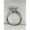 Image 3 : 3.00 CT GRA CERTIFIED ROUND BRILLIANT CUT MOISSANITE STONE VVS D COLOR SET IN 925 SILVER RING RETAIL