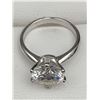Image 4 : 3.00 CT GRA CERTIFIED ROUND BRILLIANT CUT MOISSANITE STONE VVS D COLOR SET IN 925 SILVER RING RETAIL