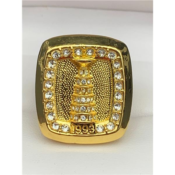 Montreal Canadiens Patrick Roy #33 Championship Ring  1993 Stanley Cup