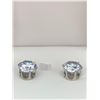 Image 2 : Set of Ladies Brilliant 1.5 Carat TW Solitaire Stud Earring Set NEW